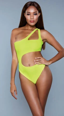 Be Wicked Quinn One Shoulder One Piece