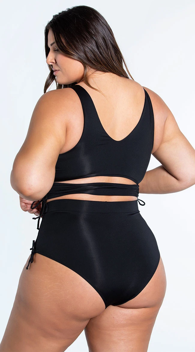 Plus Size Fiji High Waist Bikini Swimsuit - Image 2