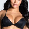 Yandy Metal Heart Bikini Top