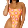 Forplay Turks And Caicos Colorful One Piece Swimsuit